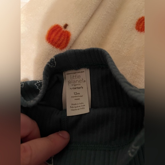 NEW W/O TAG | Little Planet by Carter’s Green Tree Pants - Picture 3 of 3